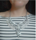 Alloy Diamond Short Necklace Crystal Necklace