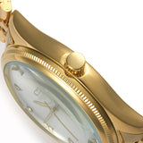 Watches wholesale non mechanical high grade men's steel belt watch calendar quartz table explosion golden IPG plating